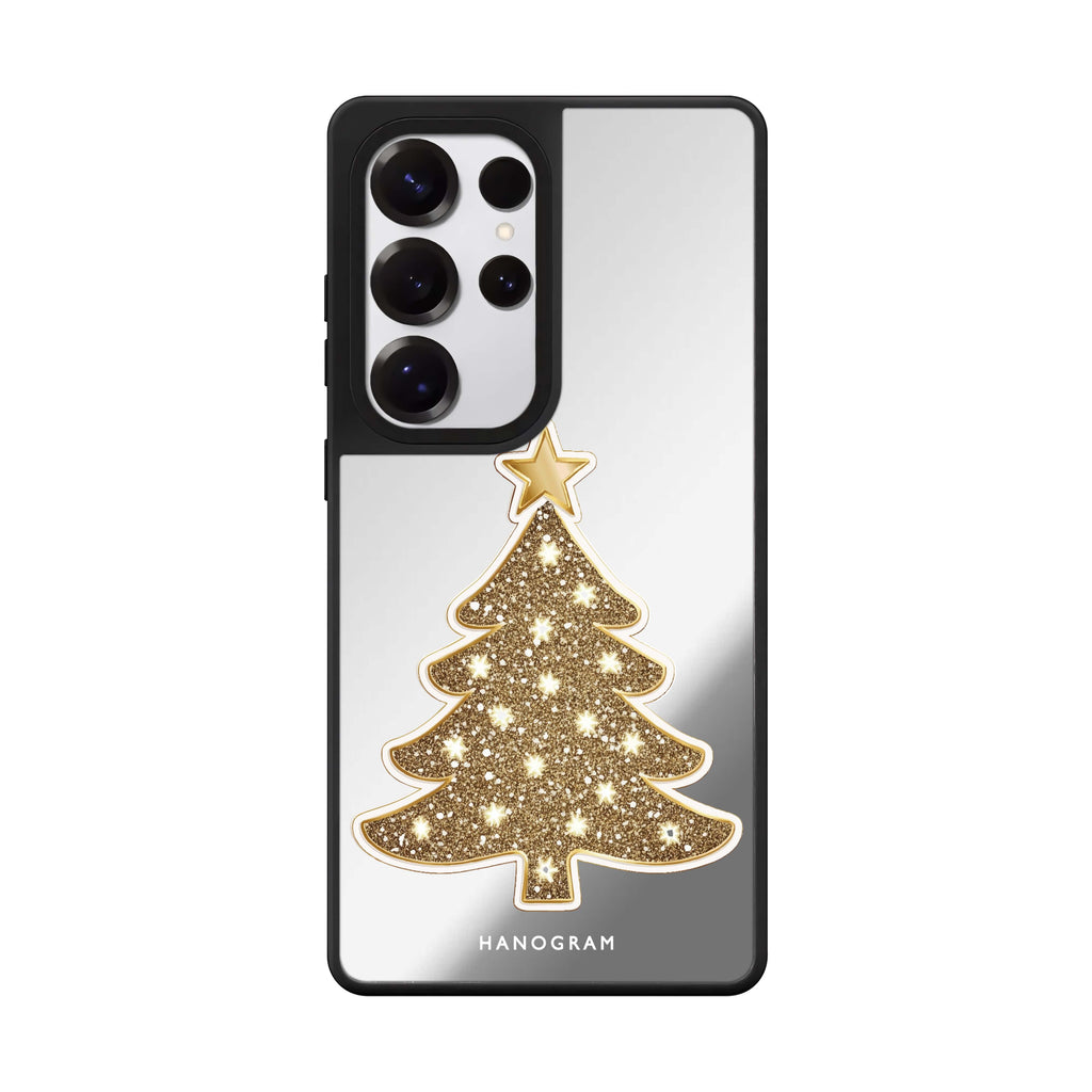 Golden Tree Mirror Case