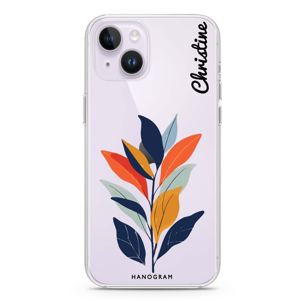 Flora Flat iPhone 13 Mini Ultra Clear Case