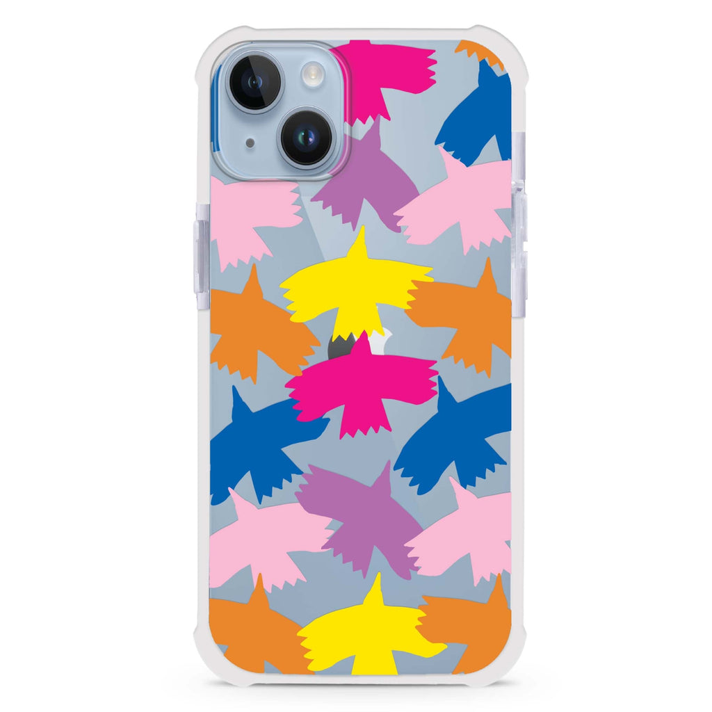 Colourful Birds iPhone 15 Plus Ultra Shockproof Case