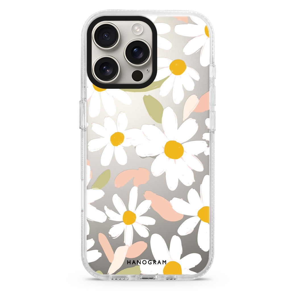 Blush Daisy Field iPhone Ultra Clear Case