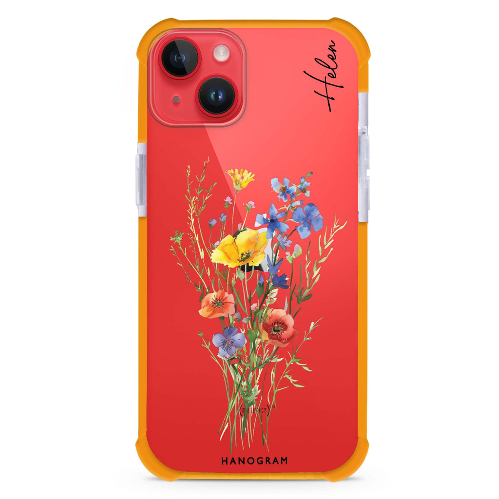 Wildflower Whimsy iPhone 15 Plus Ultra Shockproof Case