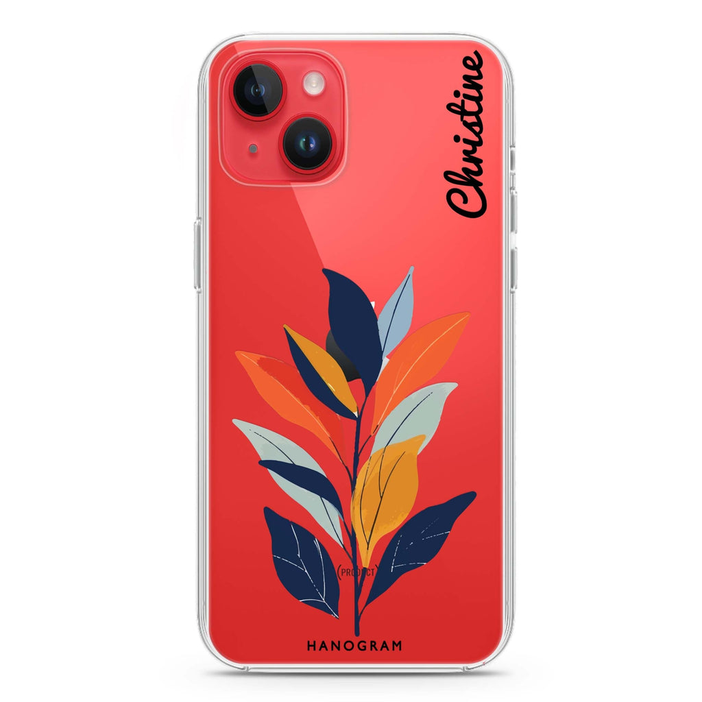 Flora Flat iPhone 13 Ultra Clear Case