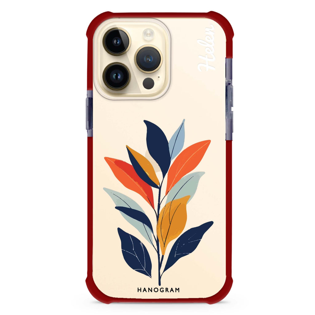 Flora Flat iPhone 13 Pro Ultra Shockproof Case