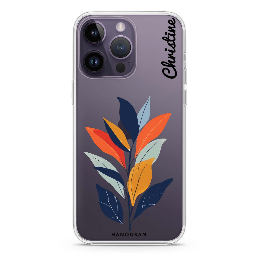 Flora Flat iPhone 14 Pro Max Ultra Clear Case