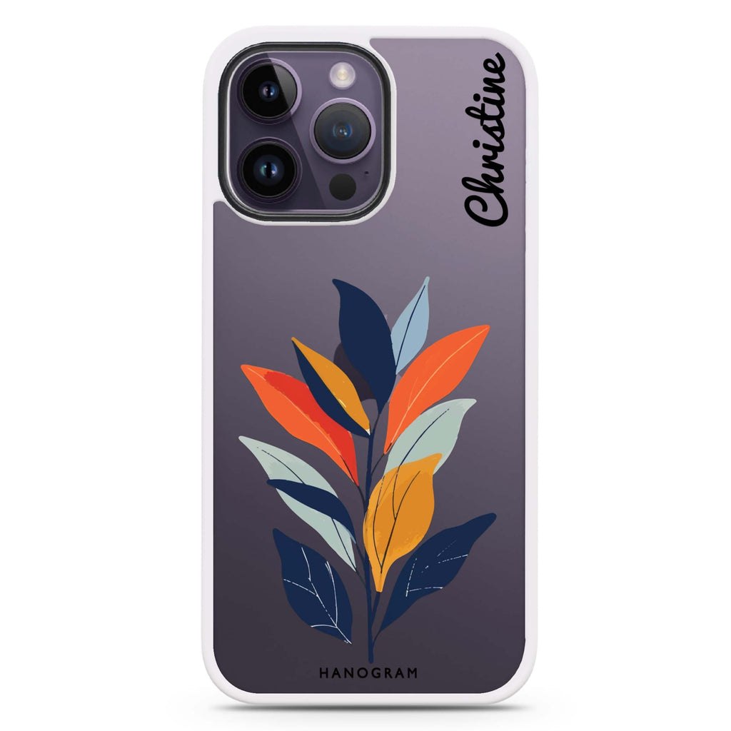 Flora Flat iPhone 14 Pro Impact Guard Bumper Case