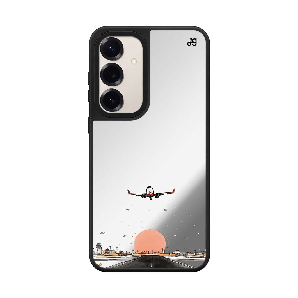 Sketch Flowers Mirror Case