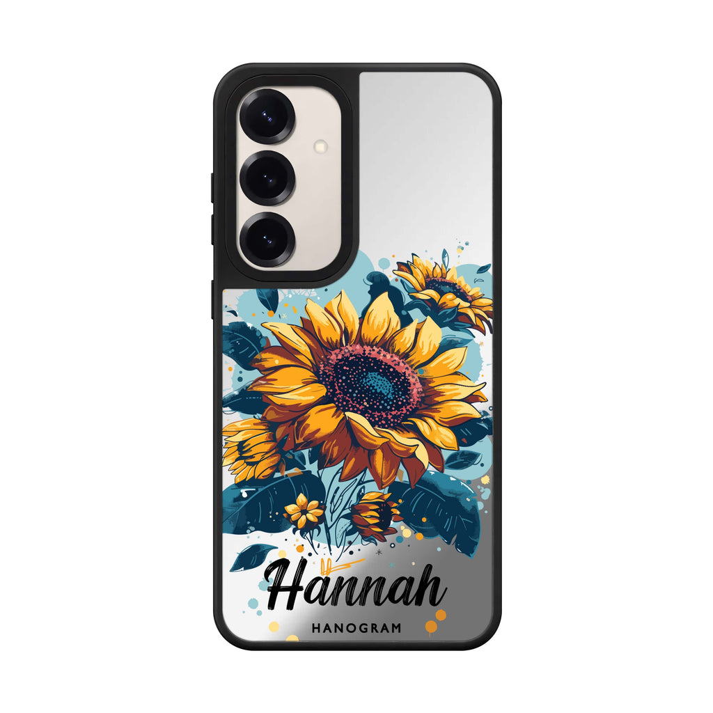 Sun-Kissed Petals Mirror Case