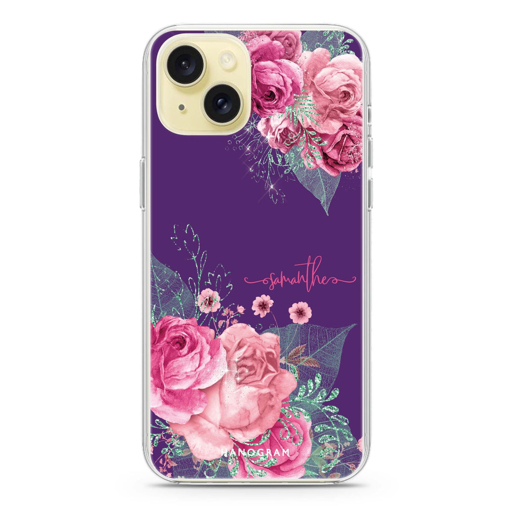 WildRose iPhone 15 plus Ultra Clear Case