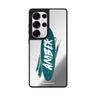 Custom Surf's Up Samsung Galaxy S25 S24 S23 Ultra mirror case, front view