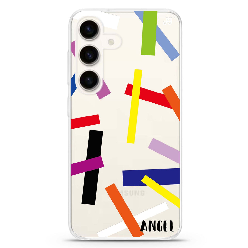 Abstract Art Samsung Galaxy Ultra Clear Case