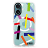 Abstract Art MagSafe Compatible iPhone 16 Ultra Clear Case - Personalized and Stylish Protection