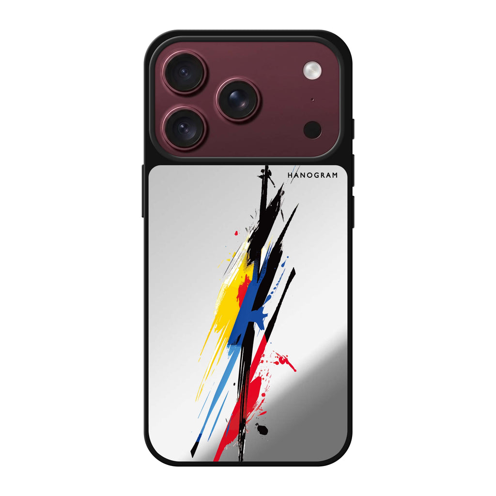 Colorwave Creations multicolor iPhone 18 Pro Max mirror case