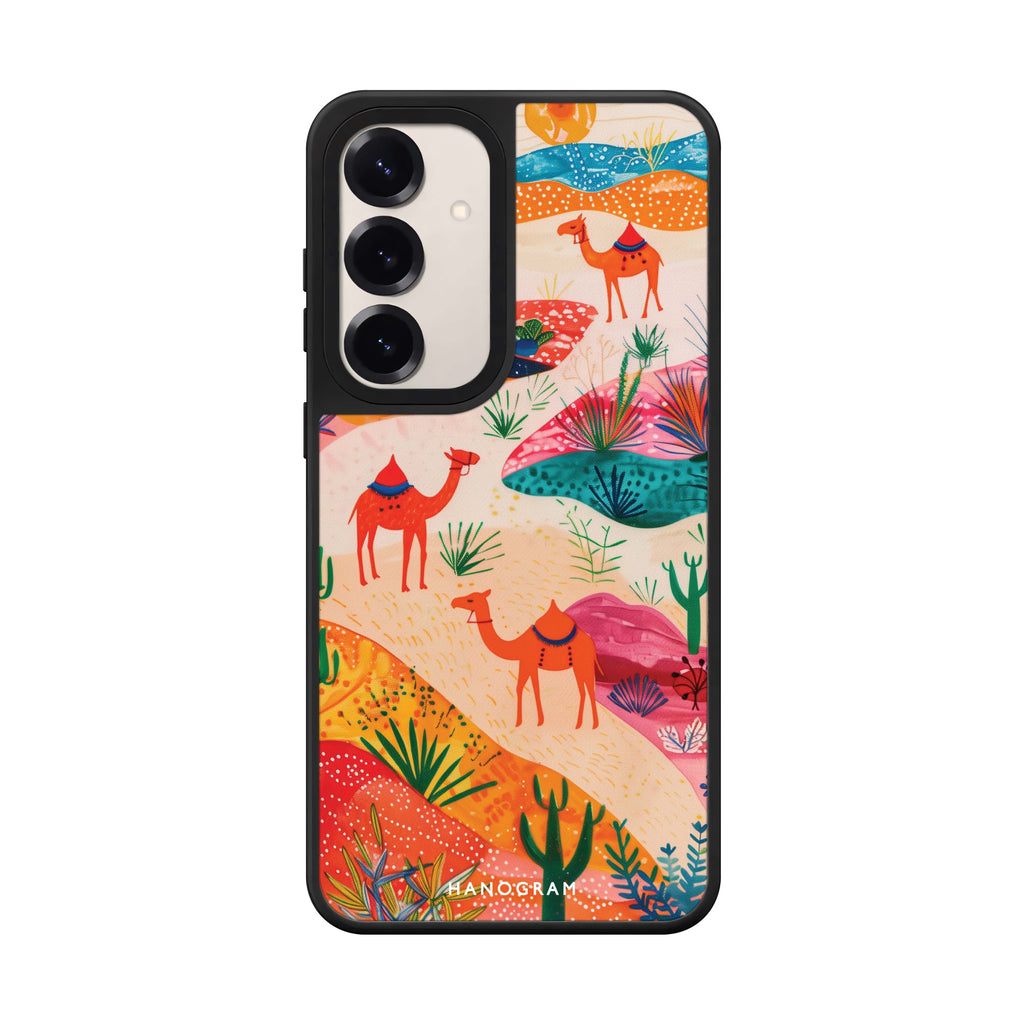Sand Dunes Safari Samsung Galaxy mirror case front view