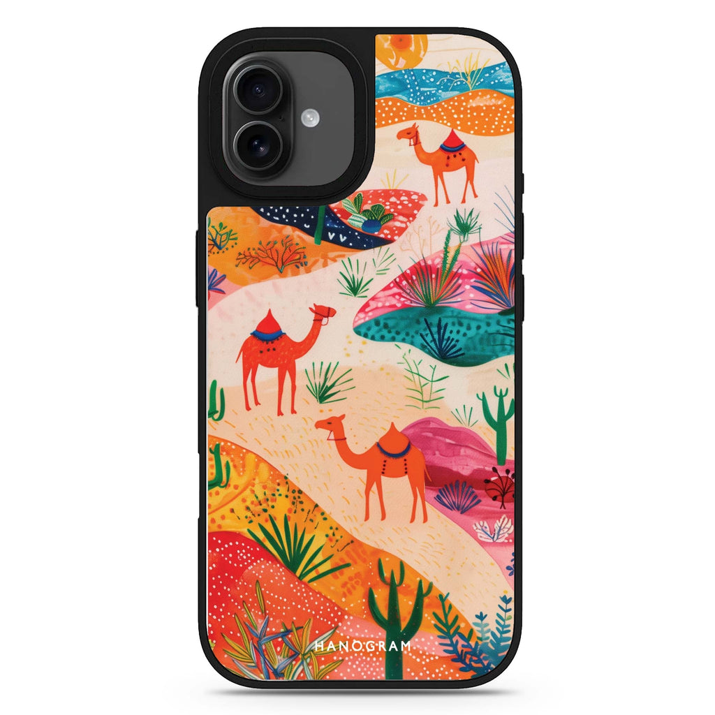 Sand Dunes Safari iPhone 17 mirror case