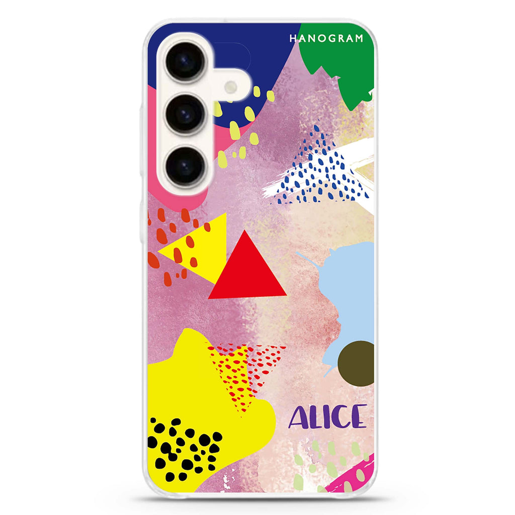 Trendy Abstract III Samsung Galaxy Ultra Clear Case