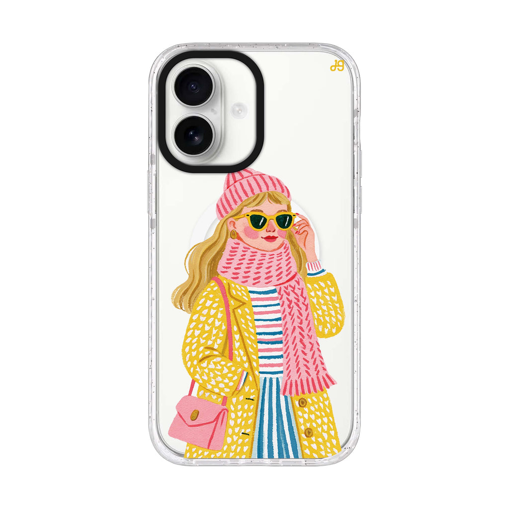 Cold Days Bright Layers iPhone 17 Ultra Clear Case - product image 1