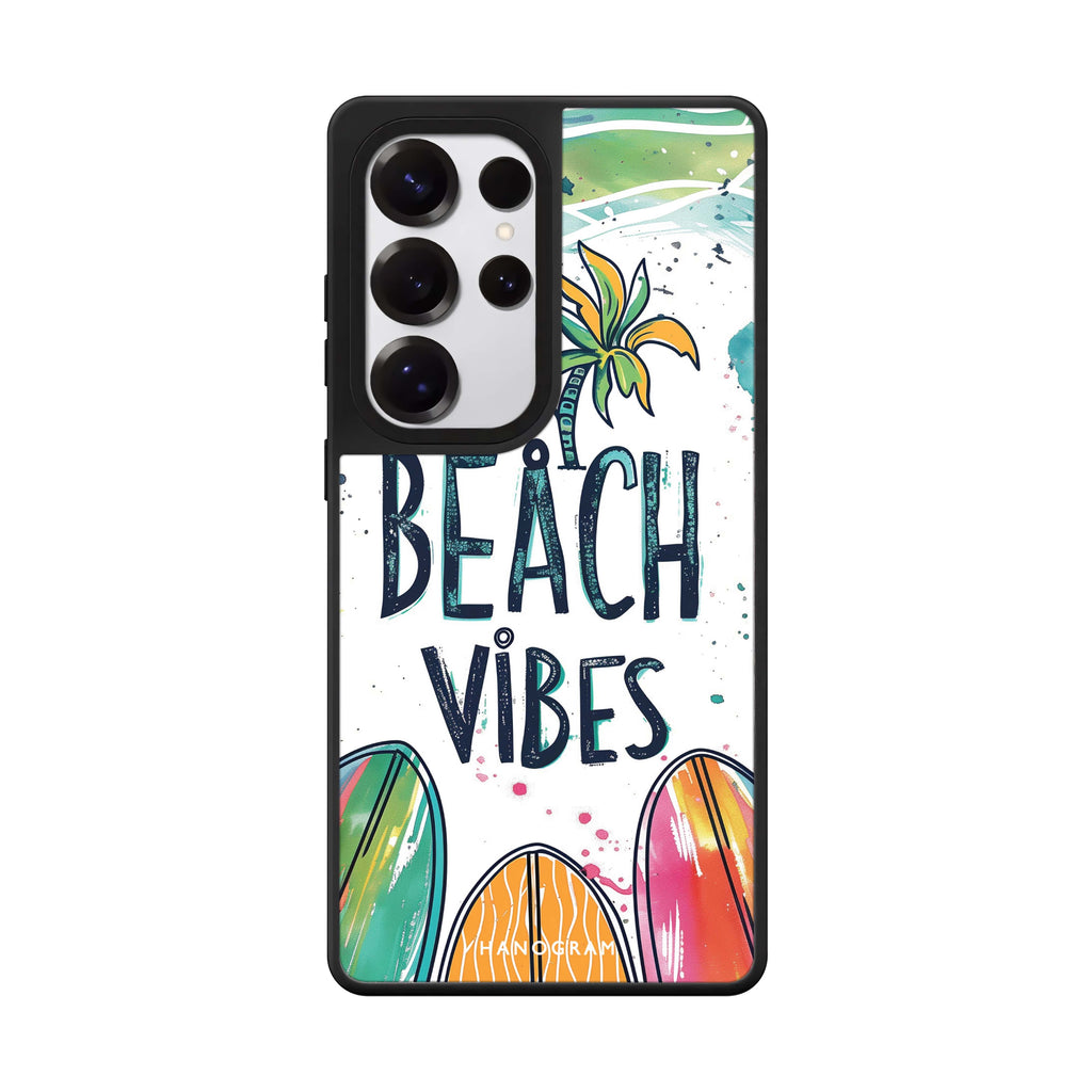 Sand And Surf Samsung Galaxy S25 S24 S23 Ultra mirror case, front view