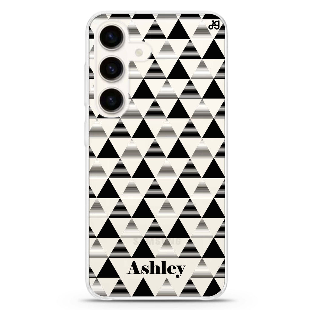 Triangles Seamless Samsung Galaxy Ultra Clear Case