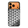 Triangles Seamless personalized name pattern geometric iPhone 17 Pro Max mirror case