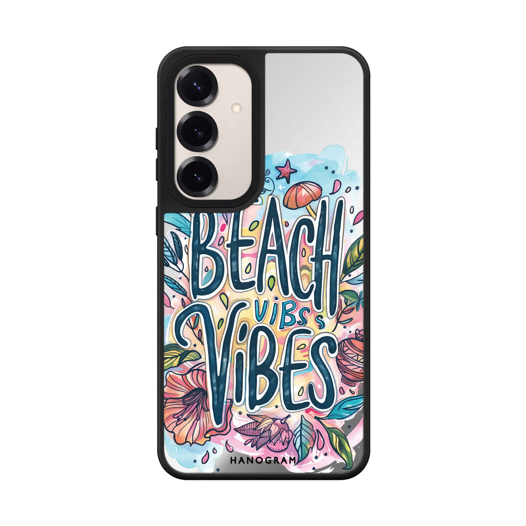 Tropical Escape Samsung Galaxy mirror case front view