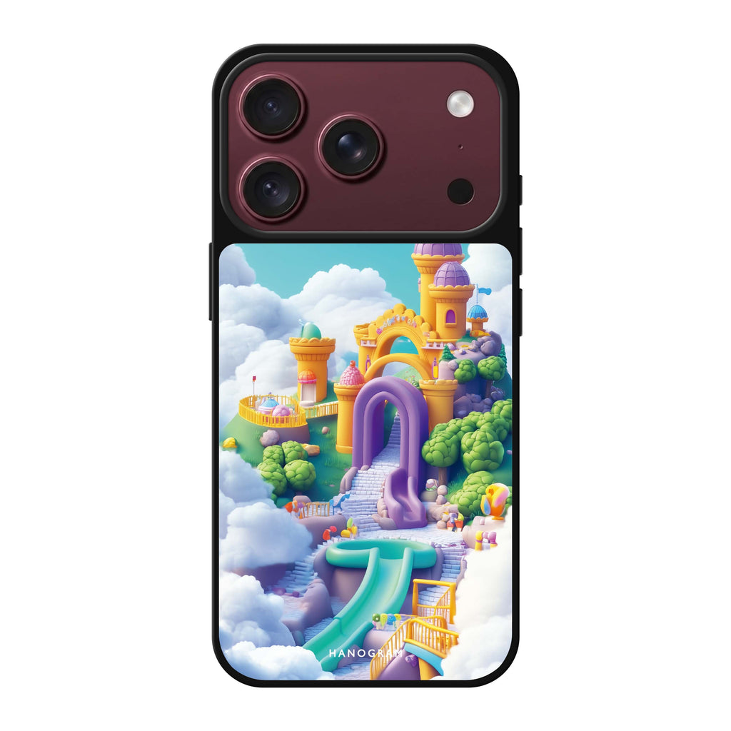 Mystic Playground whimsical iPhone 18 Pro Max mirror case
