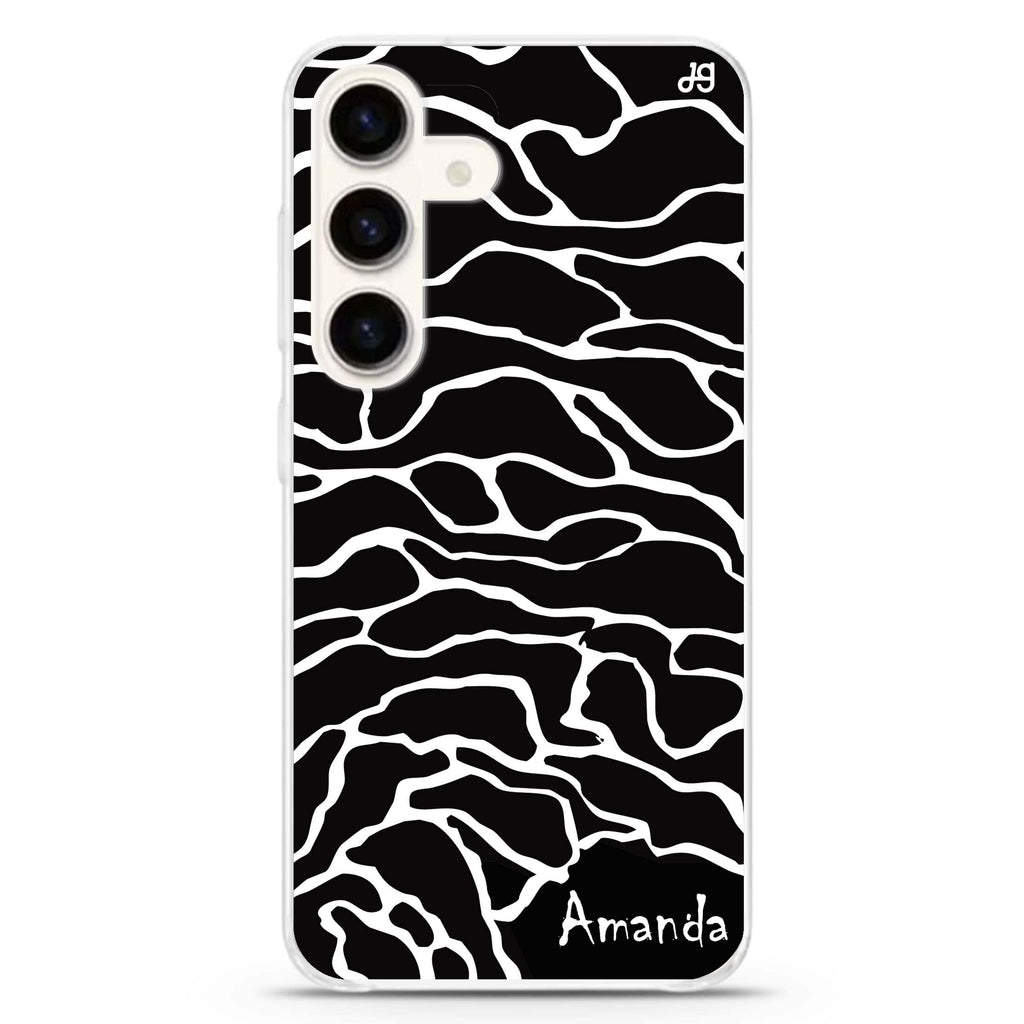 Contour Mapping Samsung Galaxy Ultra Clear Case