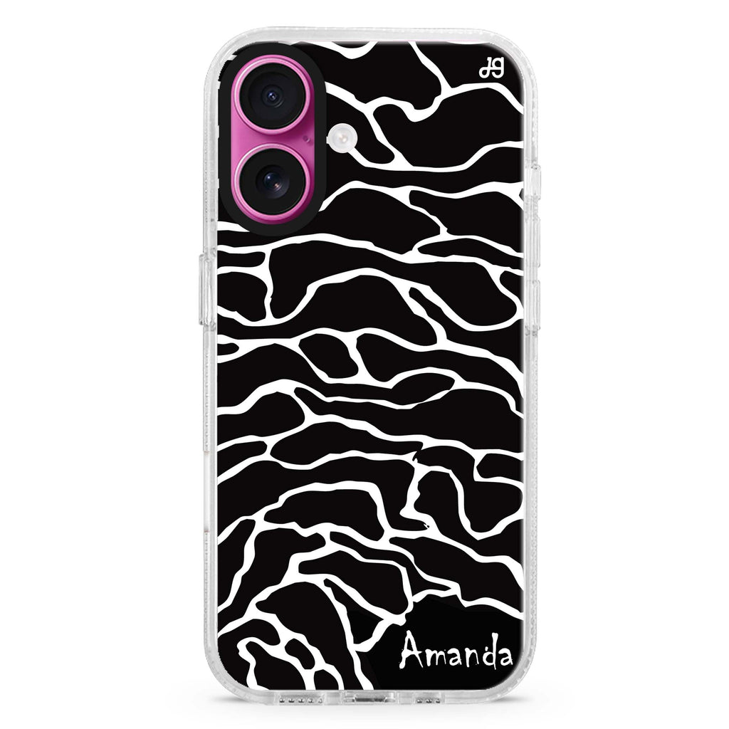 Contour Mapping MagSafe Compatible iPhone 16 Ultra Clear Case - Personalized and Stylish Protection