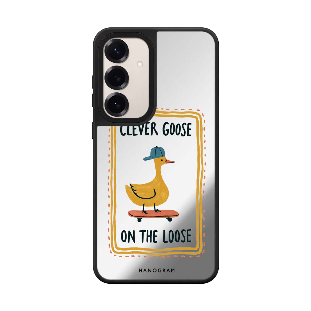 Goose on the Roll Samsung Galaxy Mirror Case - product image 1