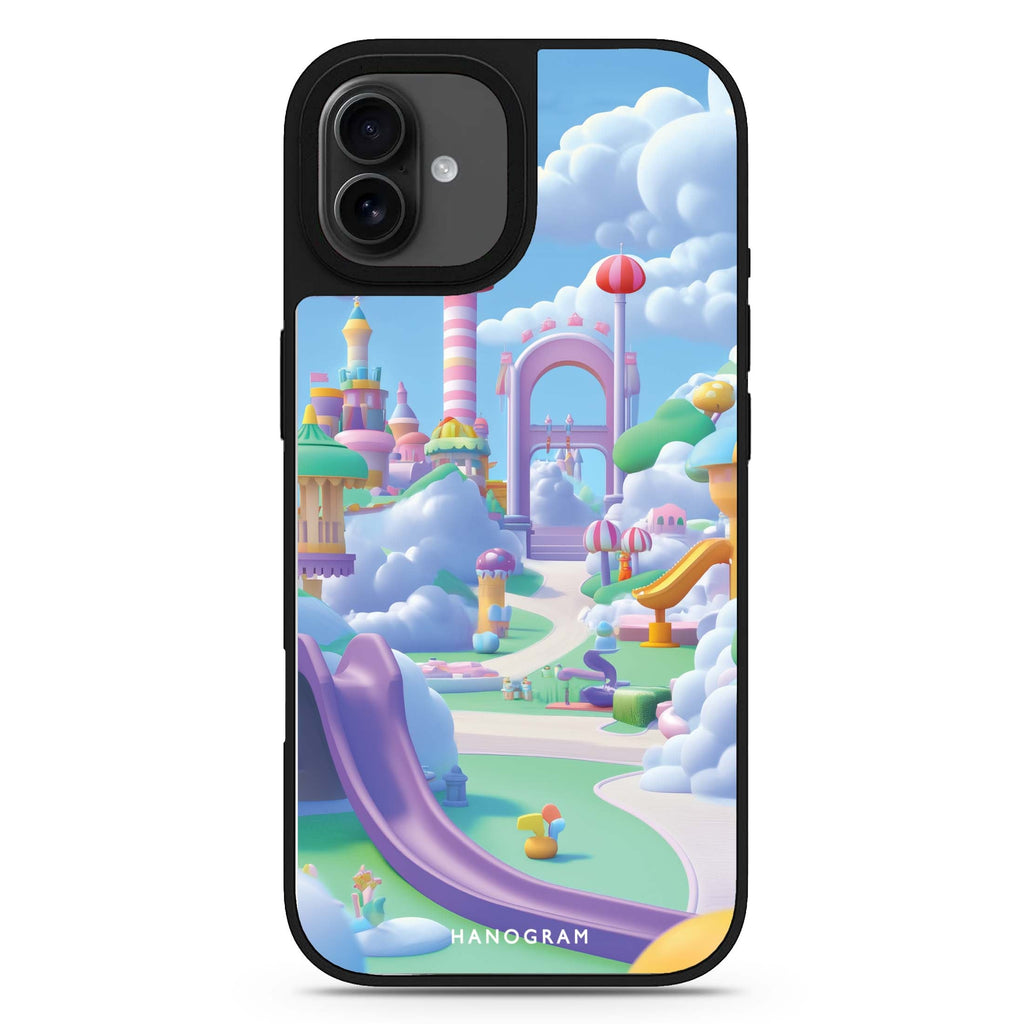 Skybound Adventure iPhone 17 mirror case
