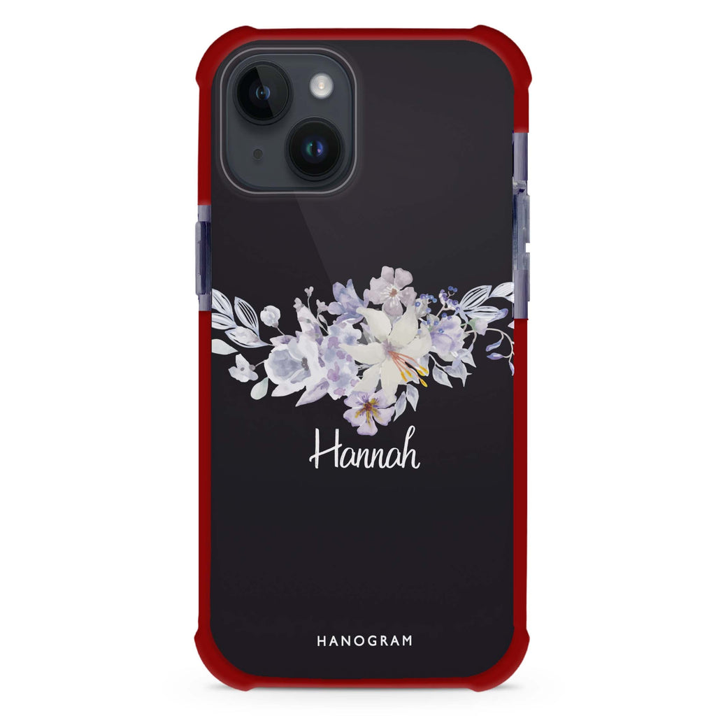 Serene Flowers & Me iPhone 15 Plus Ultra Shockproof Case