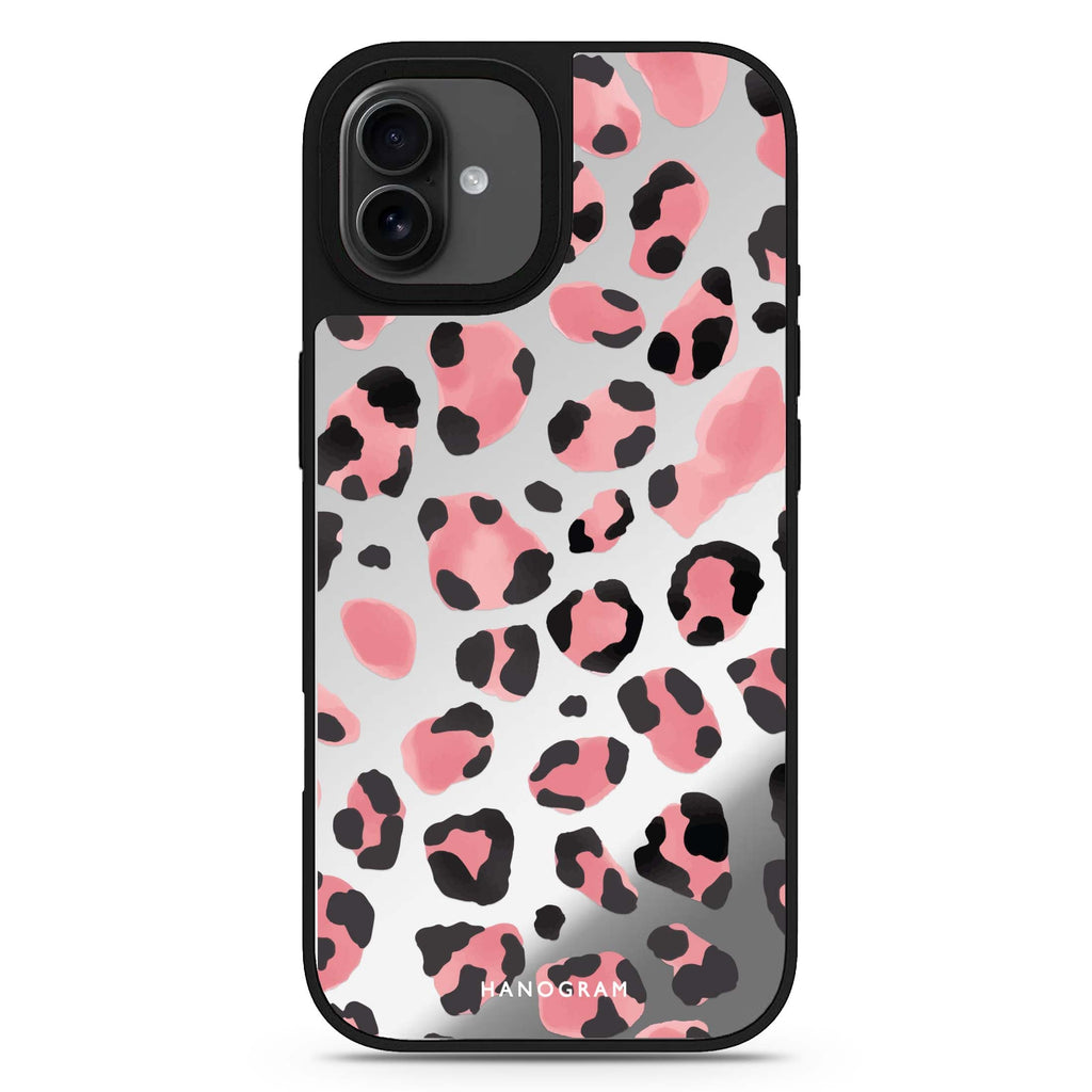 Spotted Glamour iPhone 17 mirror case