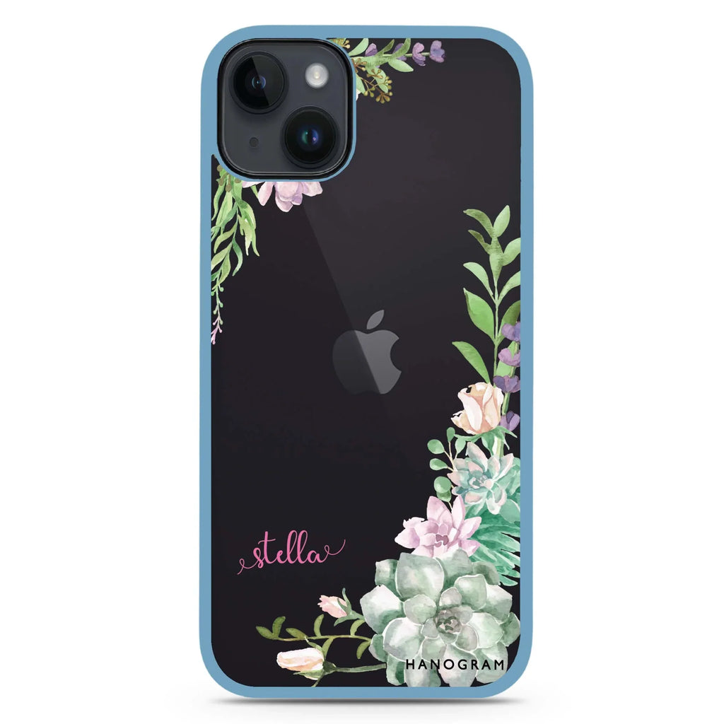 Rose in Wild iPhone 15 Plus Impact Guard Bumper Case