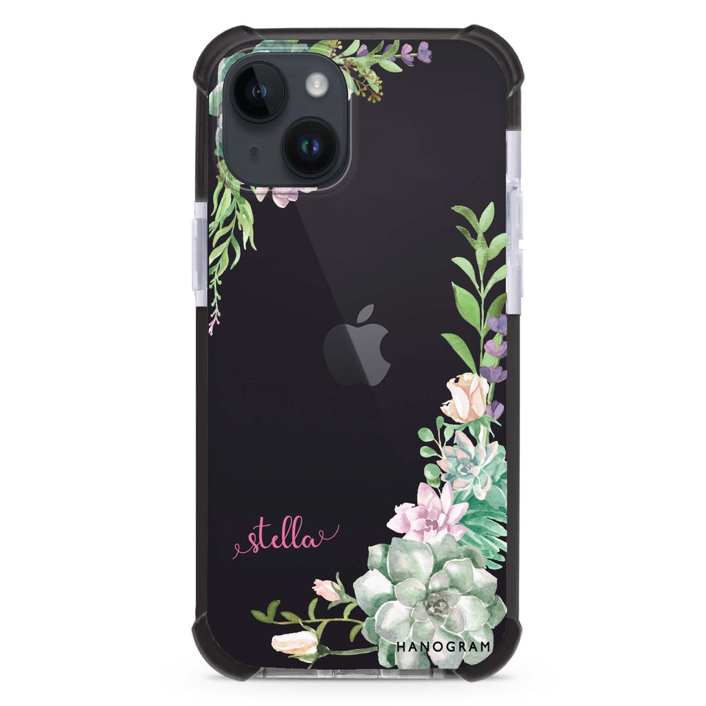 Rose in Wild iPhone 15 Plus Ultra Shockproof Case