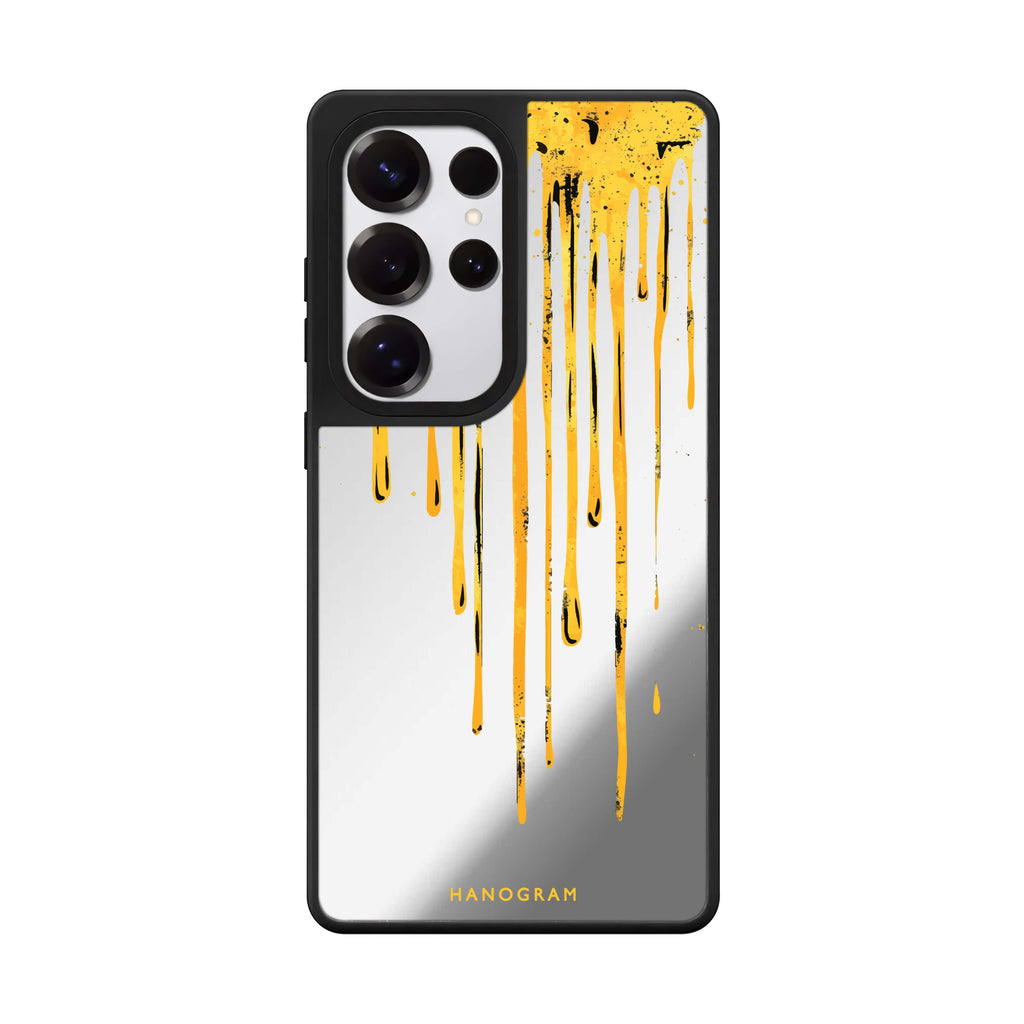 Opulent Flow Samsung Galaxy S25 S24 S23 Ultra mirror case, front view