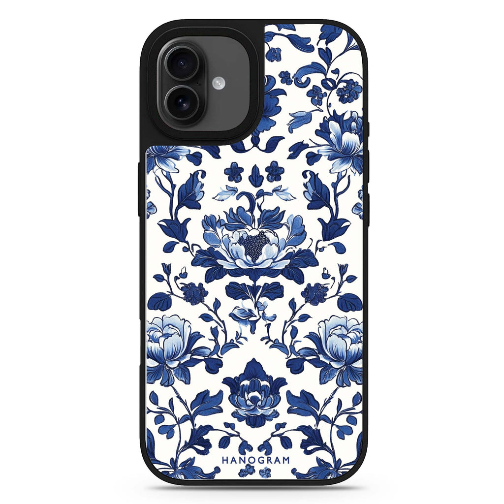 Porcelain Elegance iPhone 17 mirror case