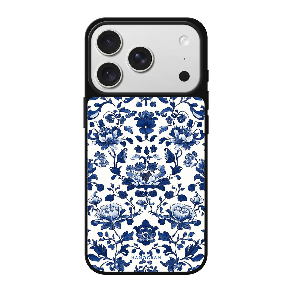 Porcelain Elegance fashion elegant iPhone 18 Pro Max mirror case