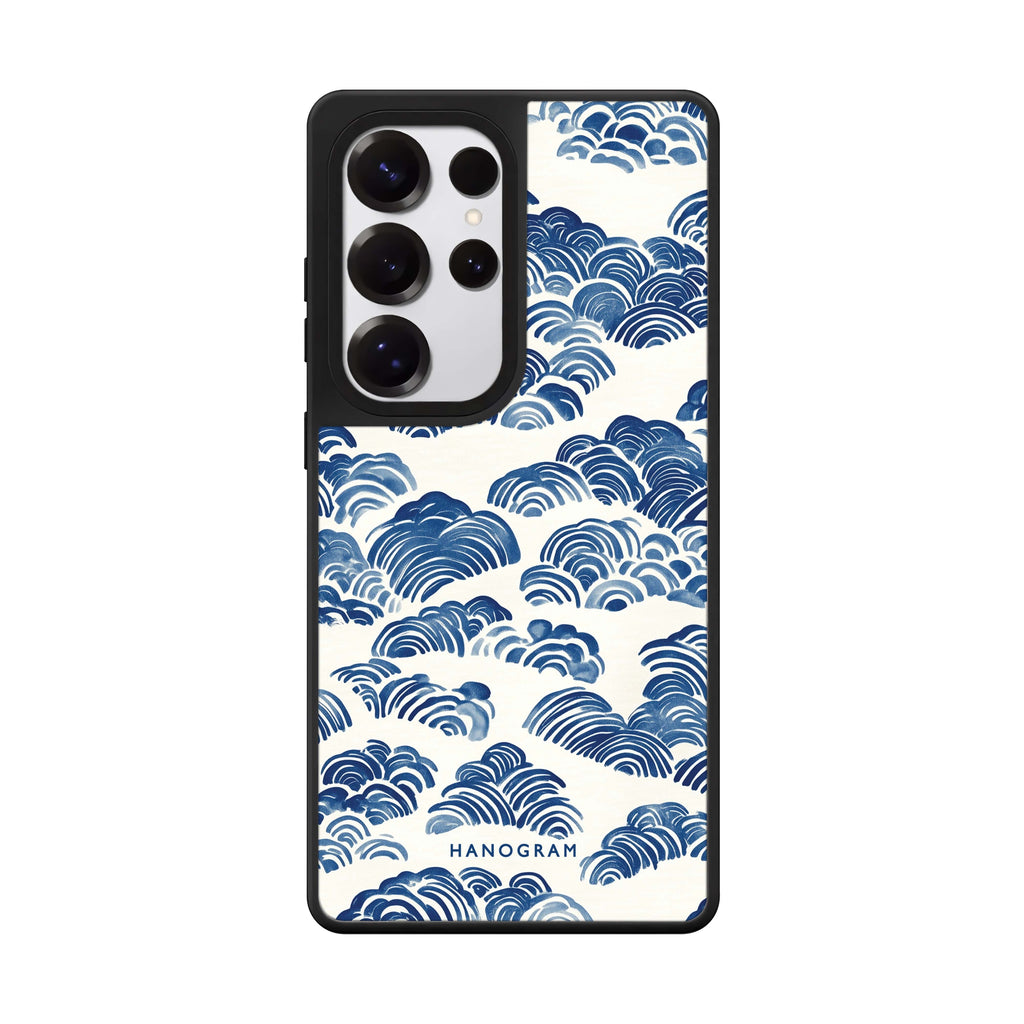 Oriental Grace Samsung Galaxy S25 S24 S23 Ultra mirror case, front view