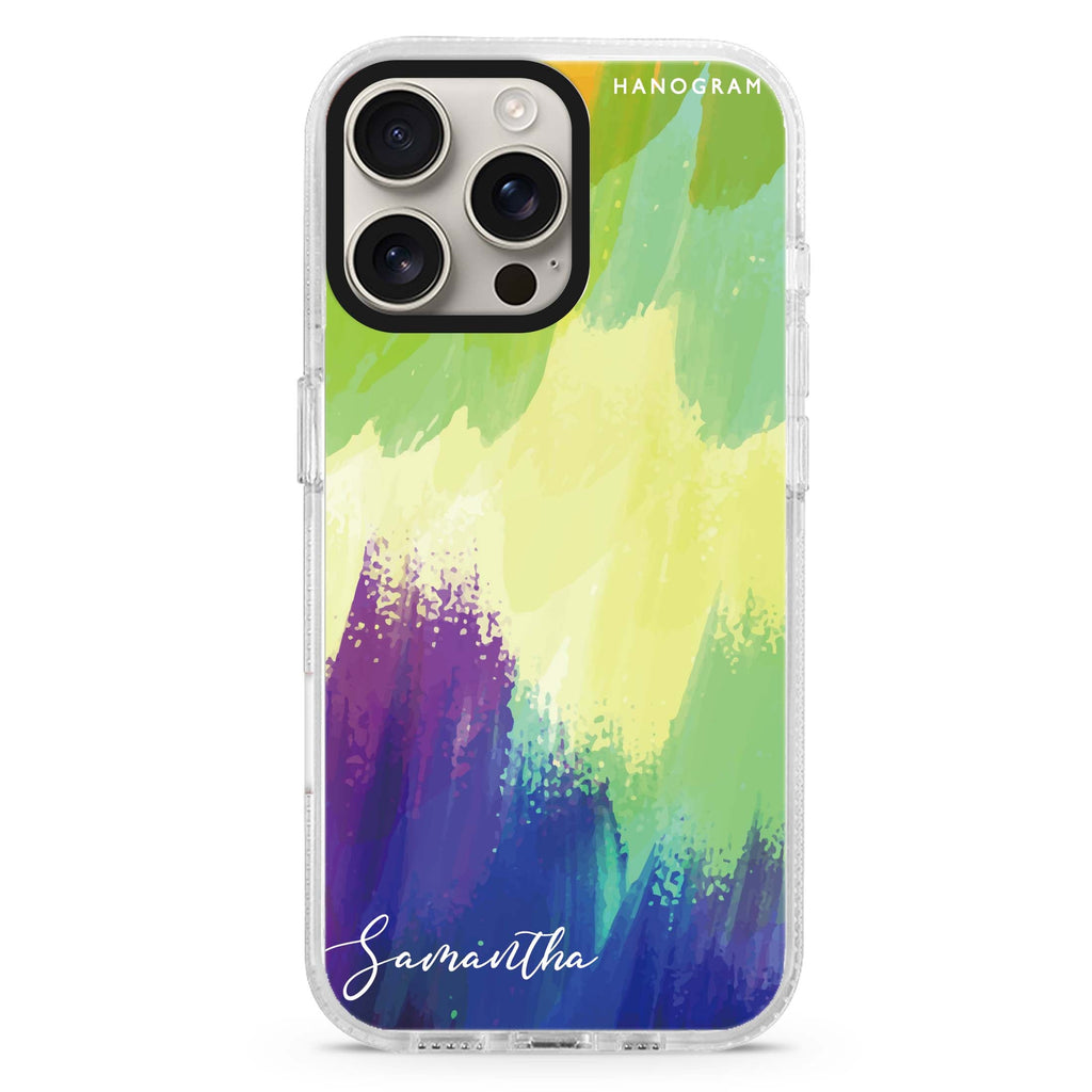 Watercolor Abstract iPhone 16 Pro & 16 Pro Max Case - Personalized and Stylish Protection