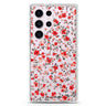 Tiny Bloom Samsung Galaxy S26/S25/S24/S23/S22 Ultra ultra clear case, transparent design, main view