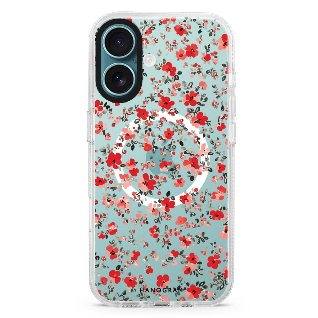 Tiny Bloom MagSafe Compatible Ultra Clear Case
