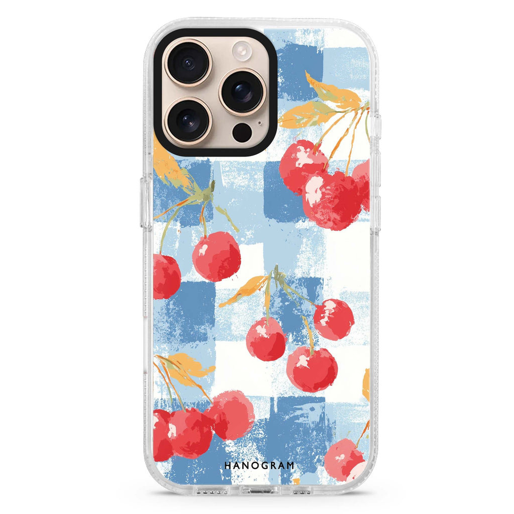 Cherry Picnic MagSafe Compatible Ultra Clear Case
