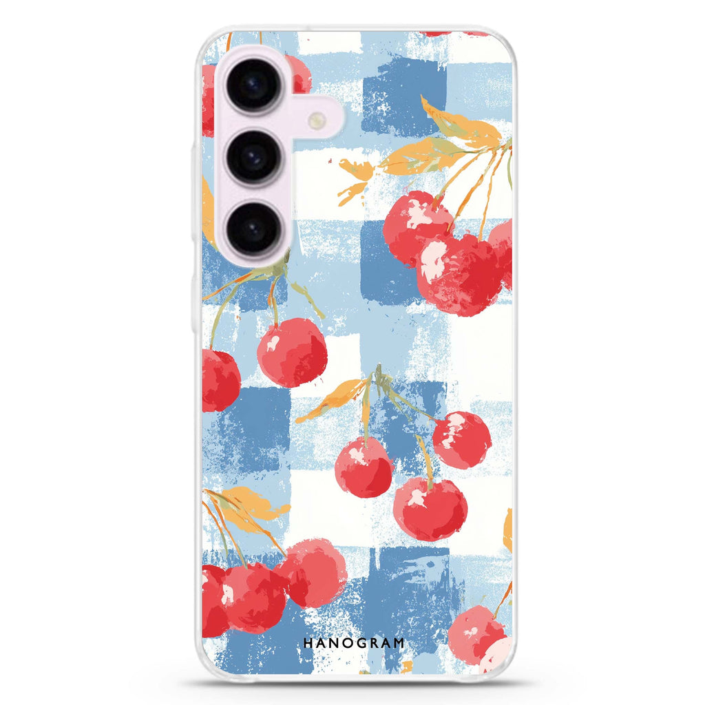 Cherry Picnic Samsung Galaxy Ultra Clear Case
