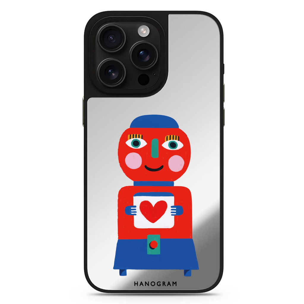 Sweetheart Gumballs MagSafe compatible mirror case for iPhone 16/15/14 Pro Max and Pro, main view