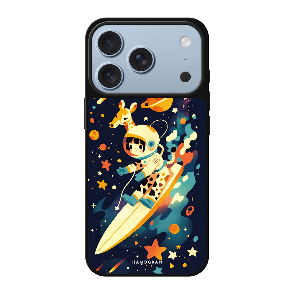 Space Giraffe giraffe animal celestial iPhone 18 Pro Max mirror case