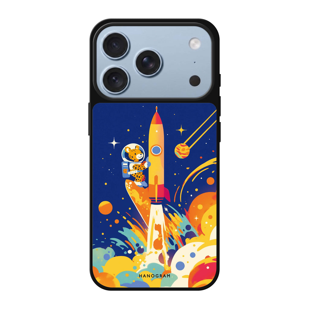 Surfing the Stars star celestial iPhone 18 Pro Max mirror case