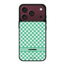 Lovely Green personalized name green iPhone 18 Pro Max mirror case