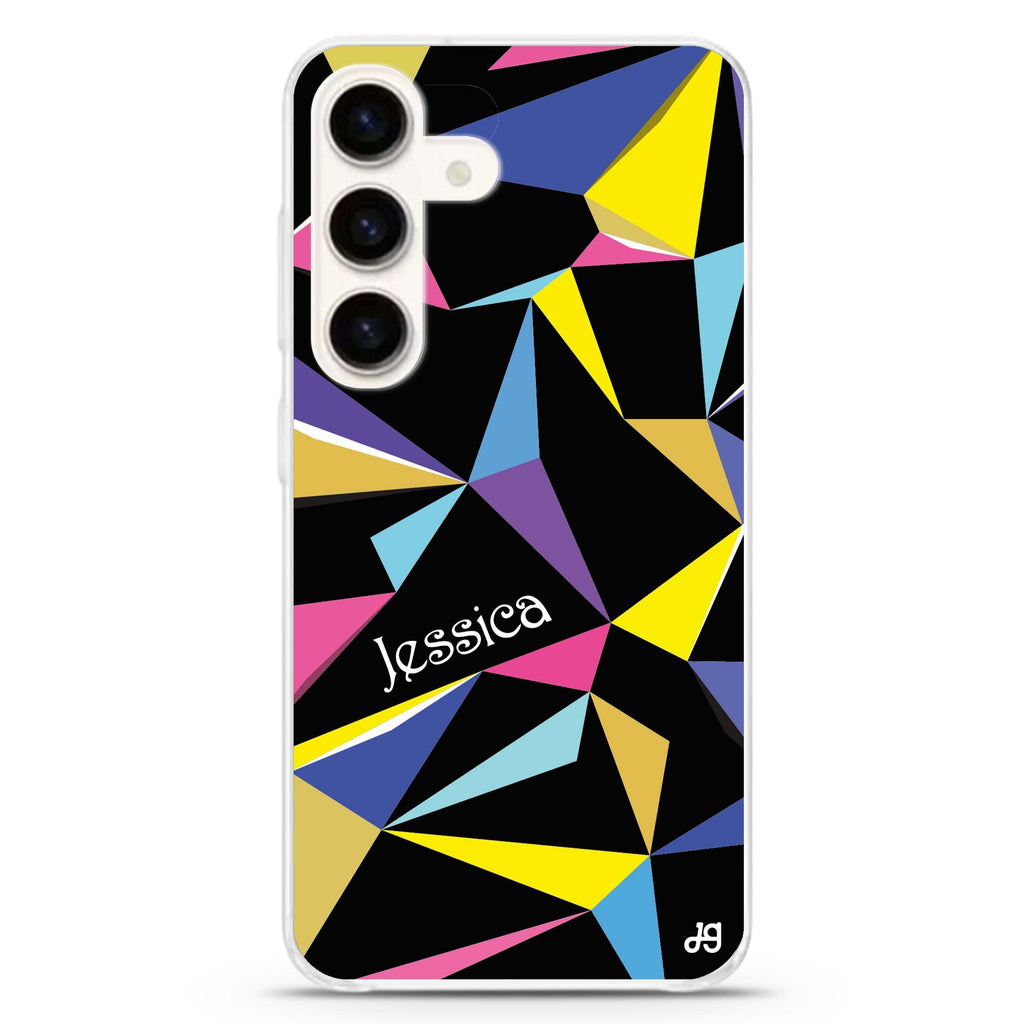Geometric Samsung Galaxy Ultra Clear Case