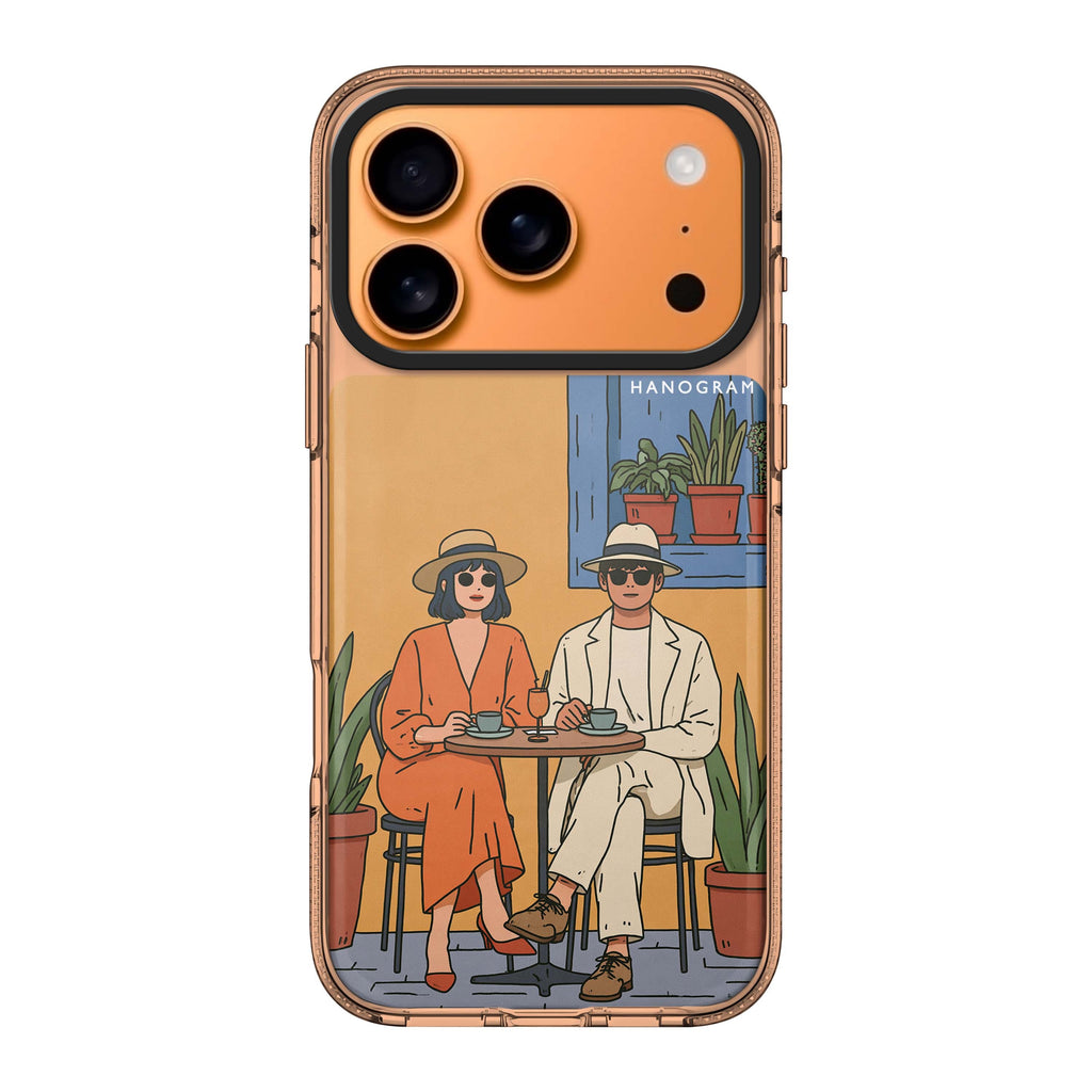 Espresso for Two iPhone 17 Pro Max Ultra Clear Case - Image 1