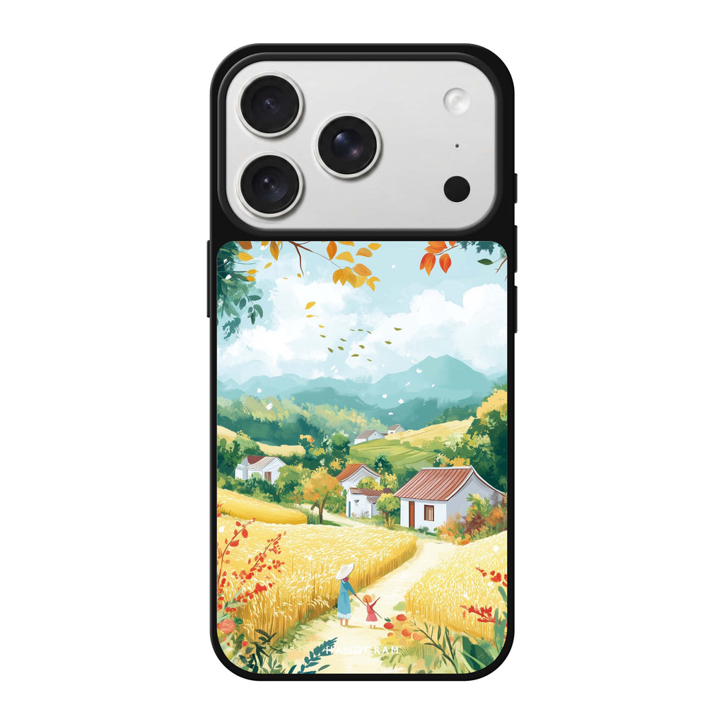 Crisp Harvest autumn nature iPhone 18 Pro Max mirror case
