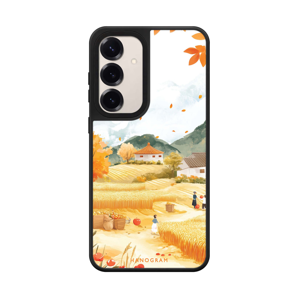 Golden Equinox Samsung Galaxy mirror case front view